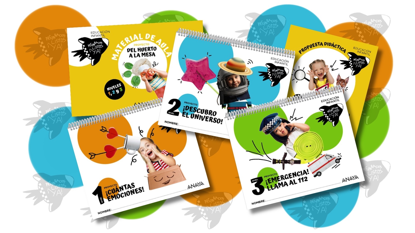 Preparados, listos... &iexcl;ya! Proyectos para Educaci&oacute;n Infantil