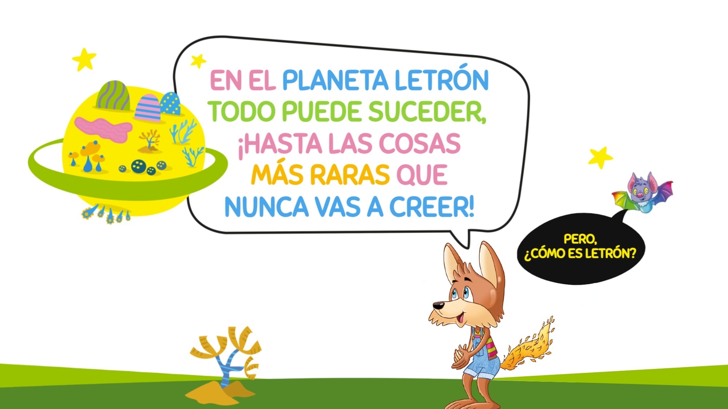 Planeta Letr&oacute;n, la nueva Lectoescritura para Infantil