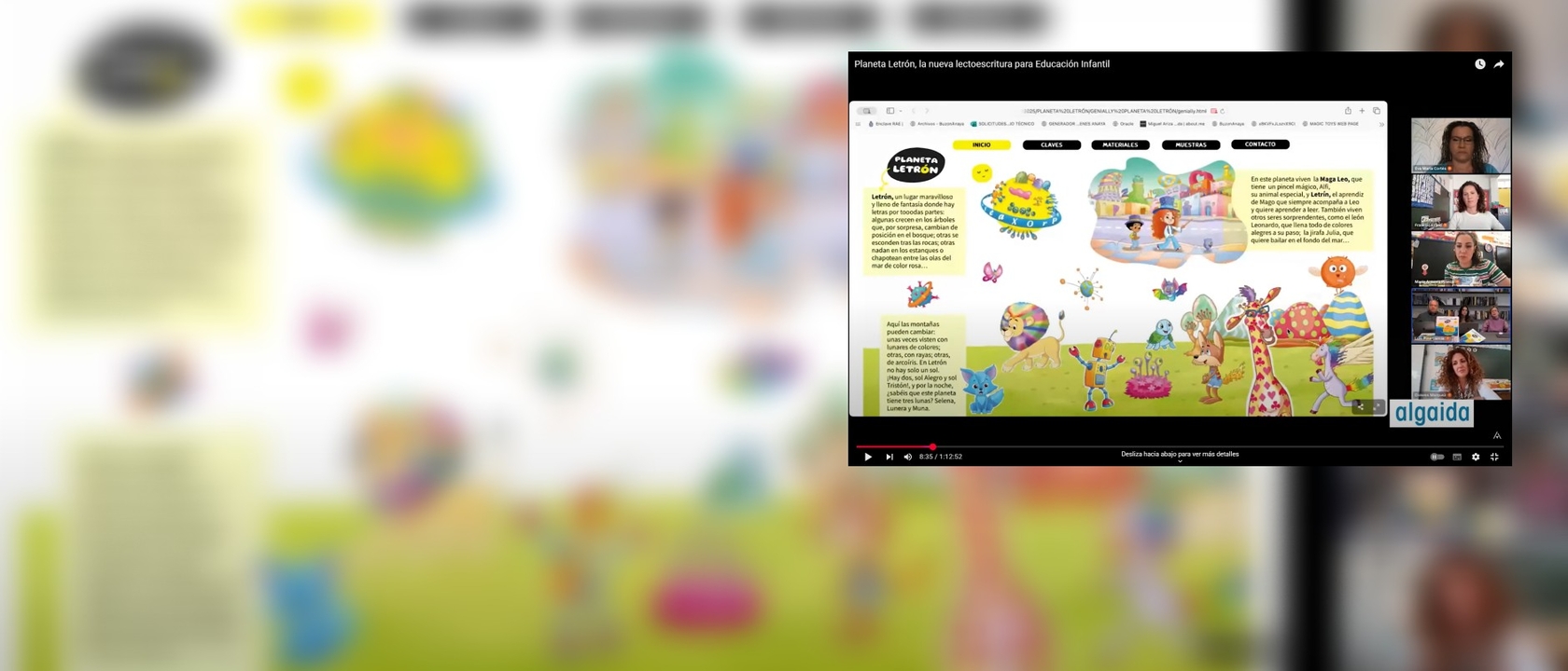 Planeta Letr&oacute;n, la nueva Lectoescritura para Infantil_v