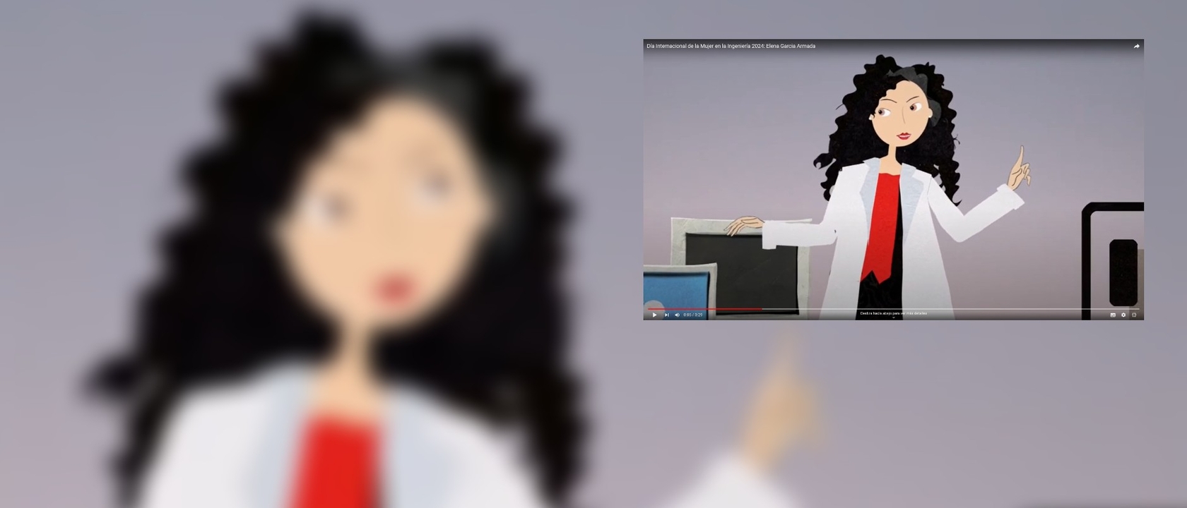 D&iacute;a Internacional de la Mujer en la Ingenier&iacute;a_Elena Garc&iacute;a Armada_videoanimacion