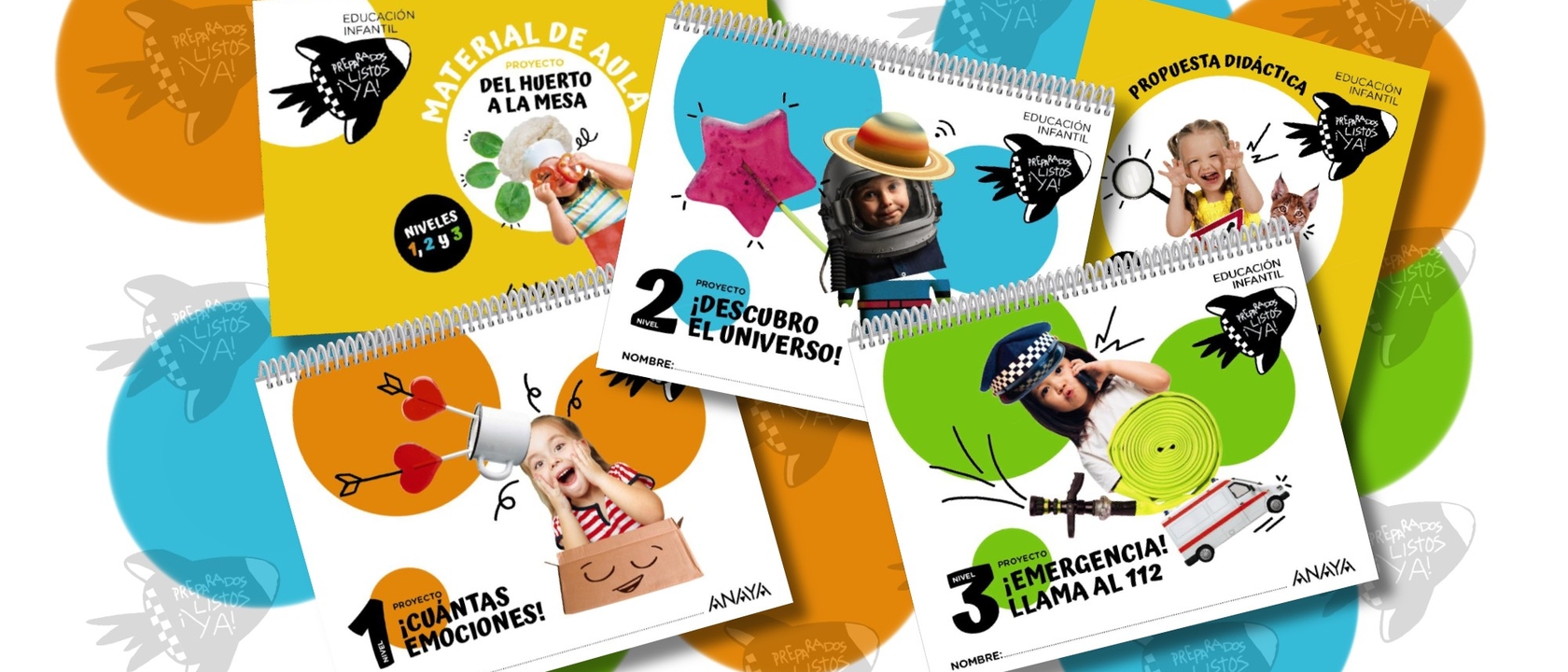 Preparados, listos... &iexcl;ya! Proyectos para Educaci&oacute;n Infantil